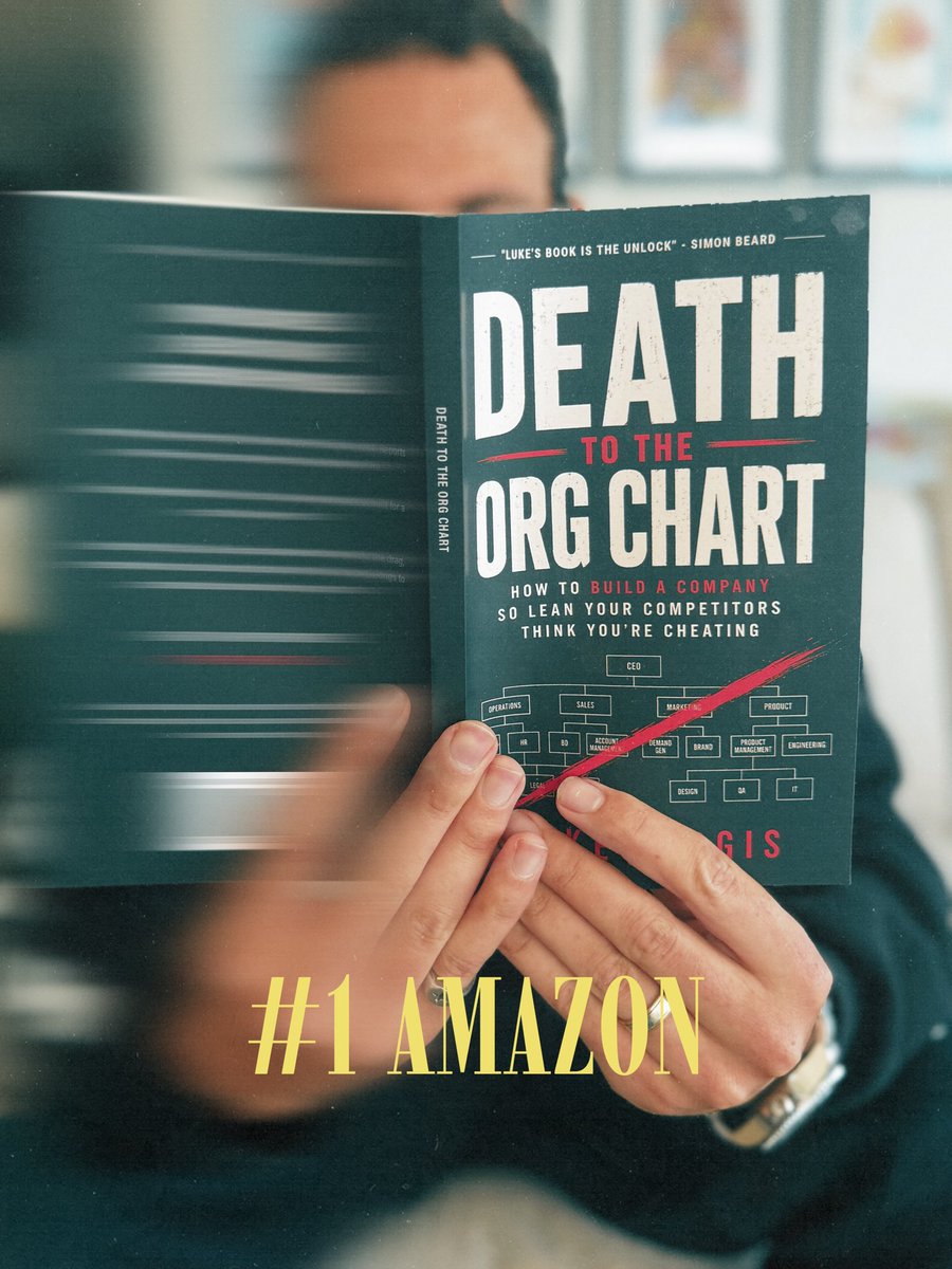 #1 on Amazon - How to build a company so lean your competitors think you’re cheating.
Thank you to everyone who supported and reviewed the book! We reached #1 on the Business Consulting category on Amazon ❤️❤️❤️
Link below if you want to read to listen